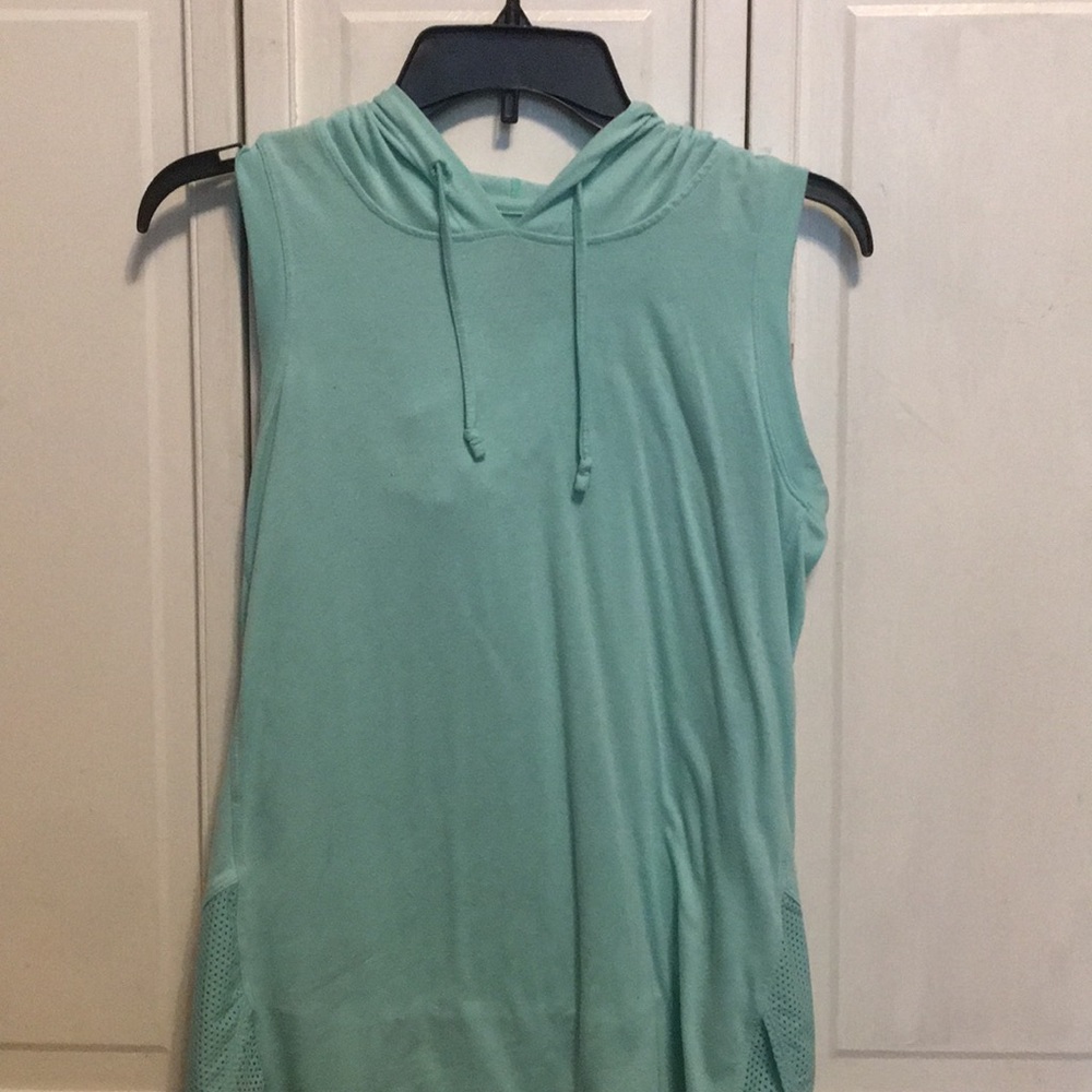 Aqua marine muscle shirt